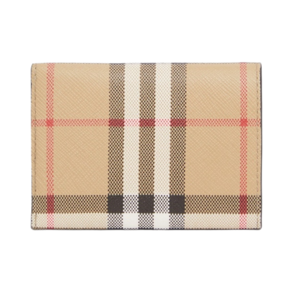 버버리 빈티지 체크 레더 폴딩 지갑 아카이브 베이지(Burberry Vintage Check Leather Folding Wallet Archive Beige) - 4