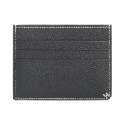 Hermes H Sellier Card Holder Evercolor & Gris Misty