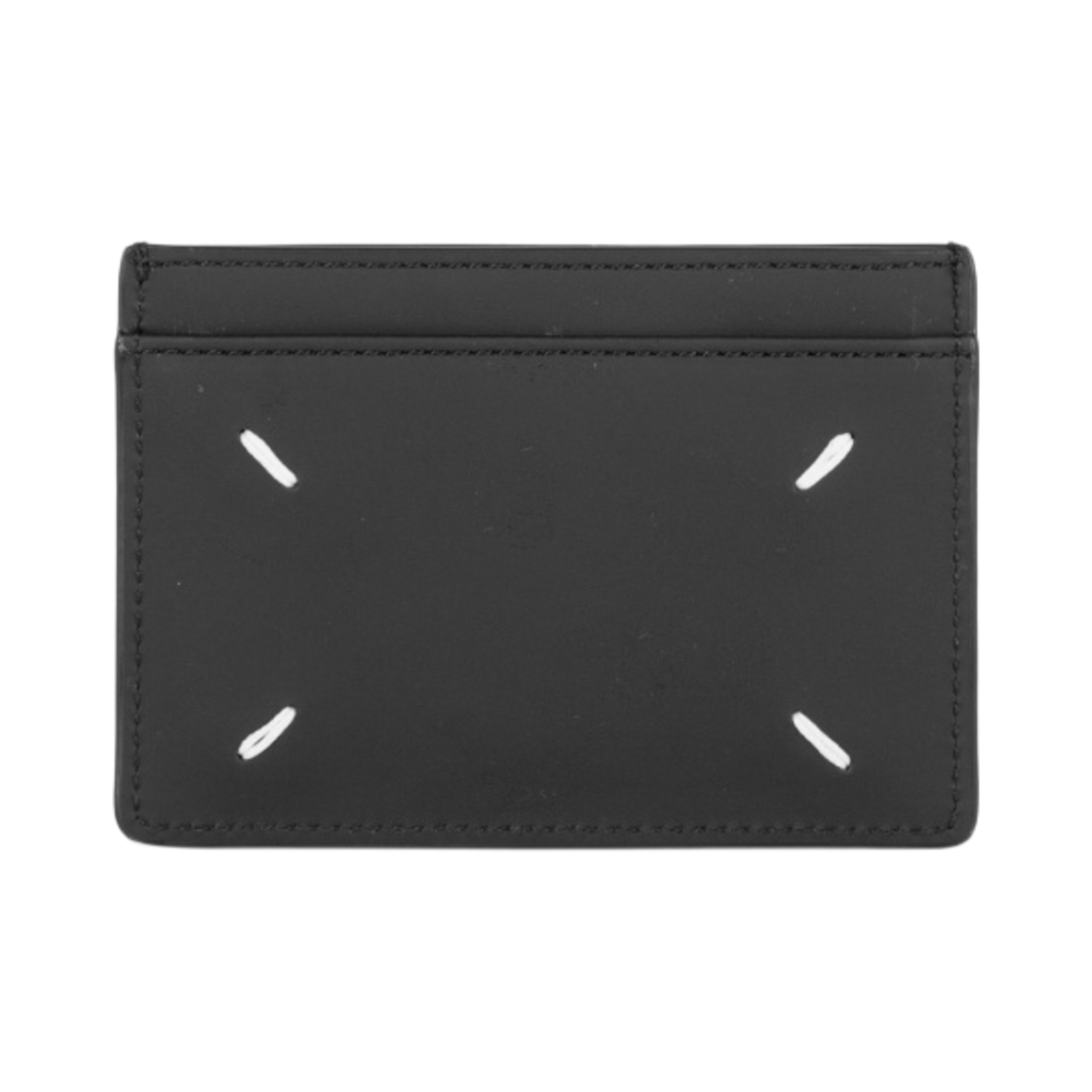S35UI0449PS935T8013 Maison Margiela Leather Card Holder Black