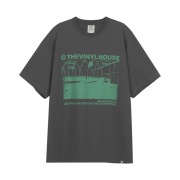 Thevinylhouse Greenhouse T-Shirt Charcoal