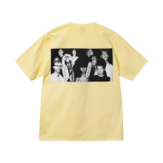 Stussy x Martine Rose Collage Pigment Dyed T-Shirt Lemon