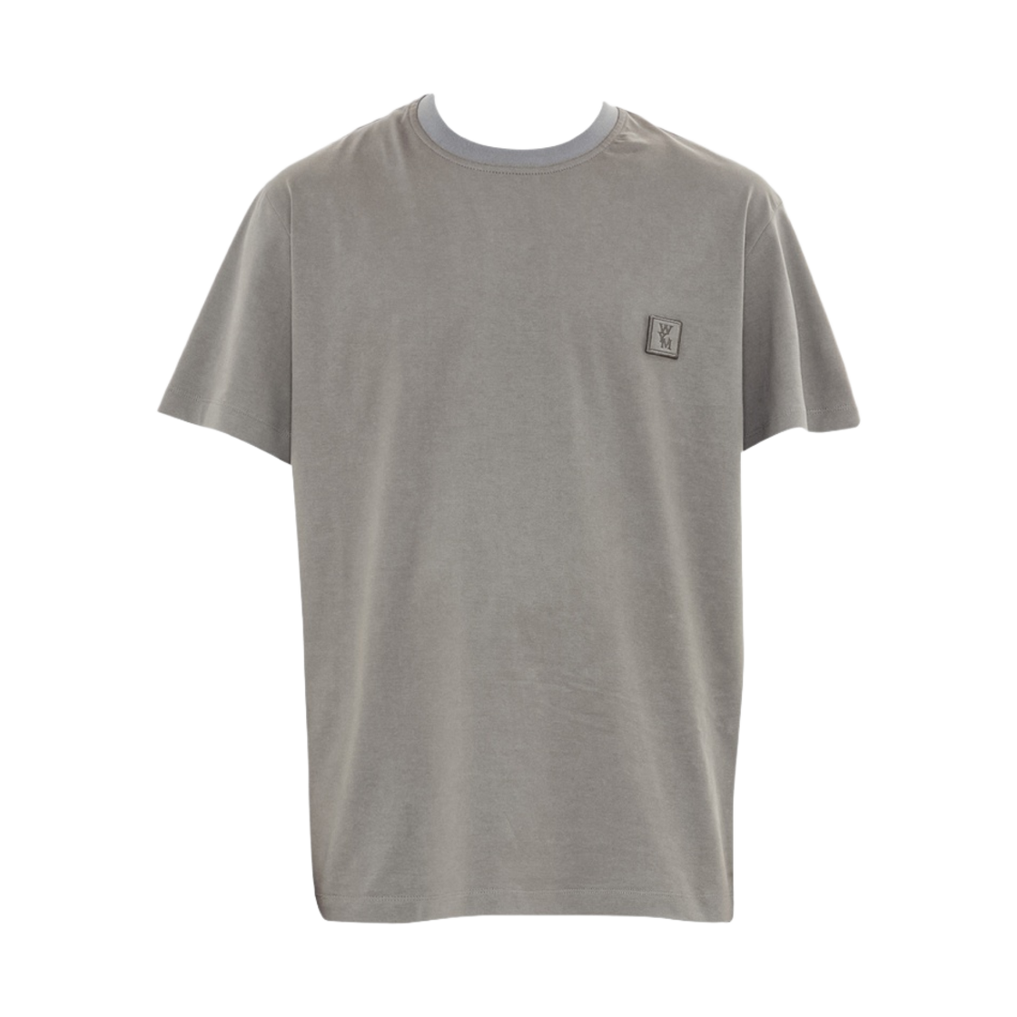 W231TS05709G Wooyoungmi Feather Back Logo T-Shirt Grey - 23SS - #2