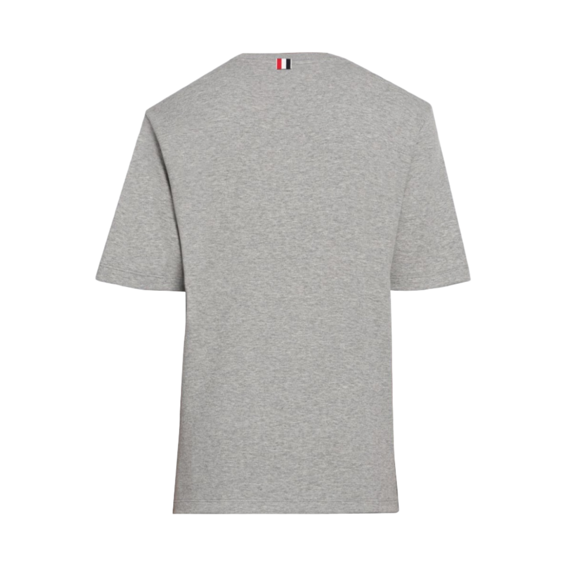 톰브라운 오버사이즈 숏슬리브 포켓 티셔츠 라이트 그레이(Thom Browne Oversized Short Sleeve Pocket T-Shirt Light Grey) - 2