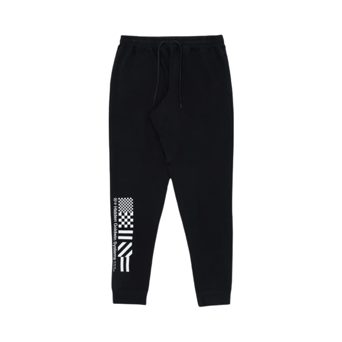 히든 NY x 골드윈 리옵티뮴 스웨트팬츠 블랙(Hidden NY x Goldwin Reoptimum Sweatpants Black)