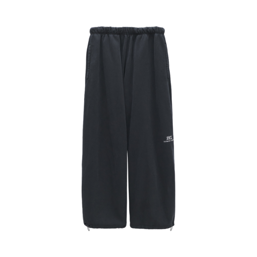 HM4EPT1001BI Polyteru Human Index Index Sweatpants 002 Black Ink