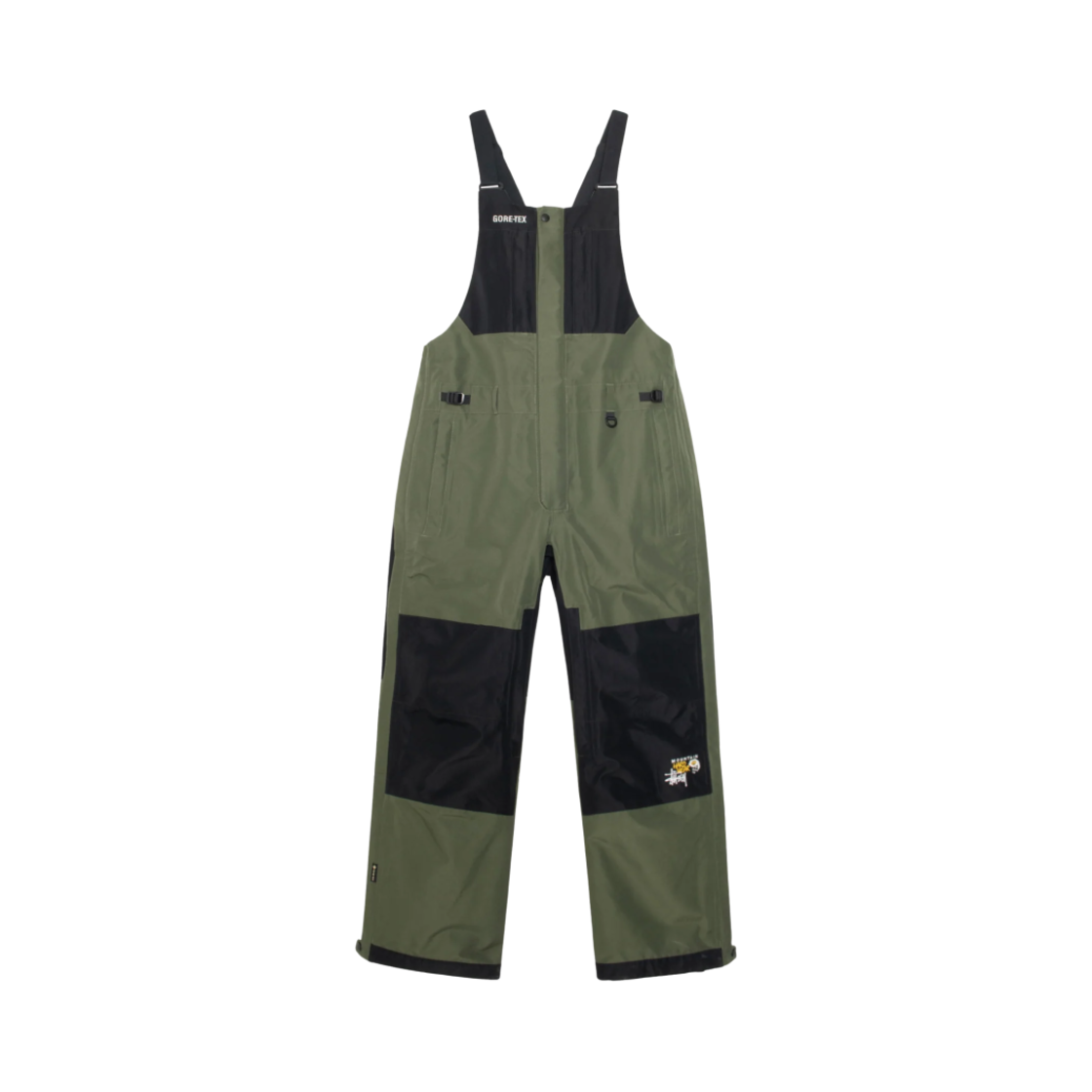 스투시 x 마운틴 하드웨어 익스포저 고어텍스 빕 포블라노 블랙(Stussy x Mountain Hardwear Exposure Gore-Tex Bib Poblano Black) - 1