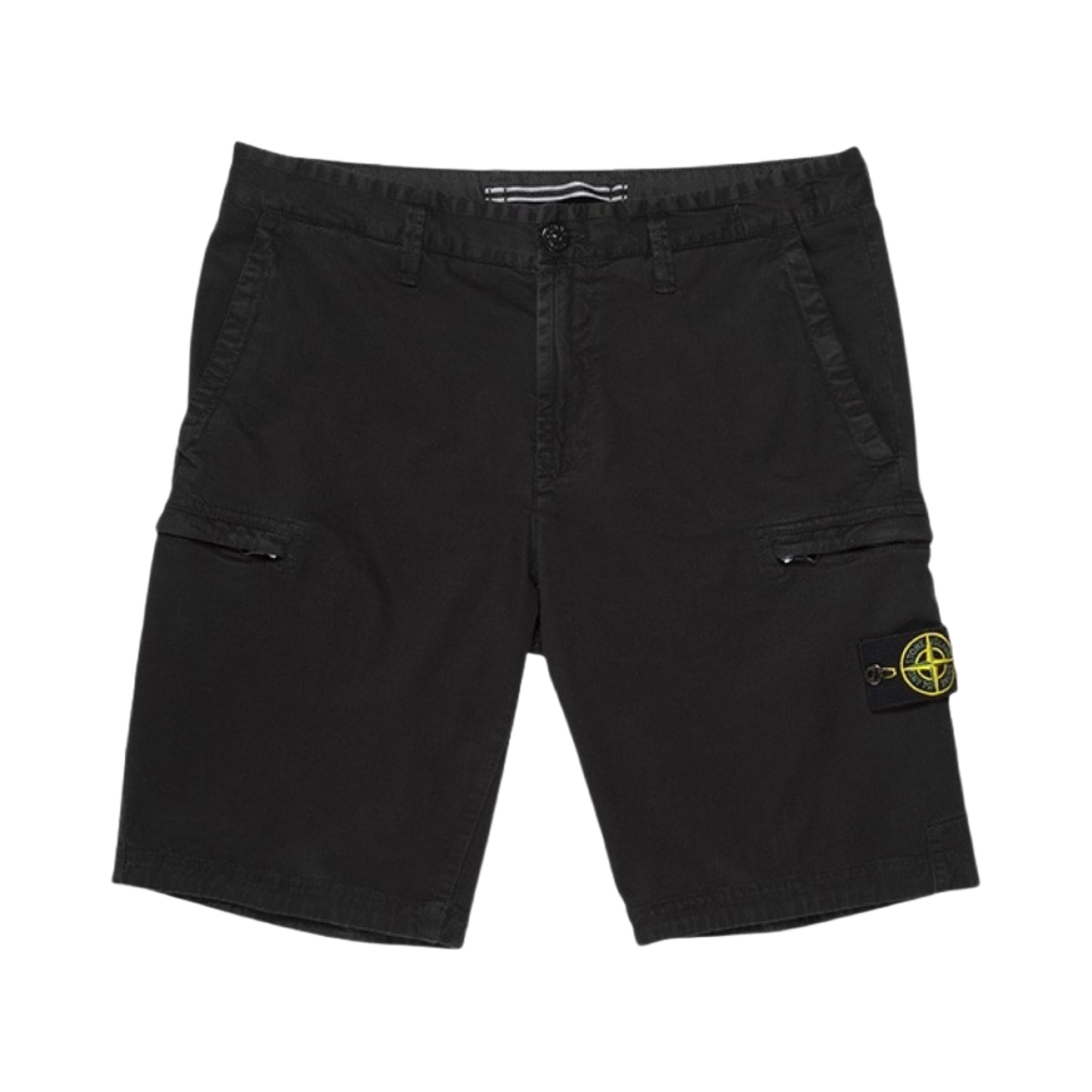 스톤 아일랜드 L0504 카고 버뮤다 쇼츠 블랙 - 20SS(Stone Island L0504 Cargo Bermuda Shorts Black - 20SS) - 1