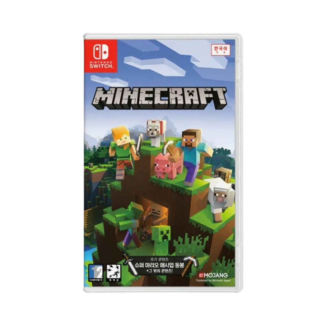 닌텐도 스위치 마인크래프트 (국내 정식 발매 제품)(Nintendo Switch Minecraft (Korean Ver.))