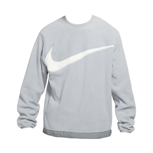 Nike Club+ Fleece Winterized Crew Neck Particle Grey - Asia