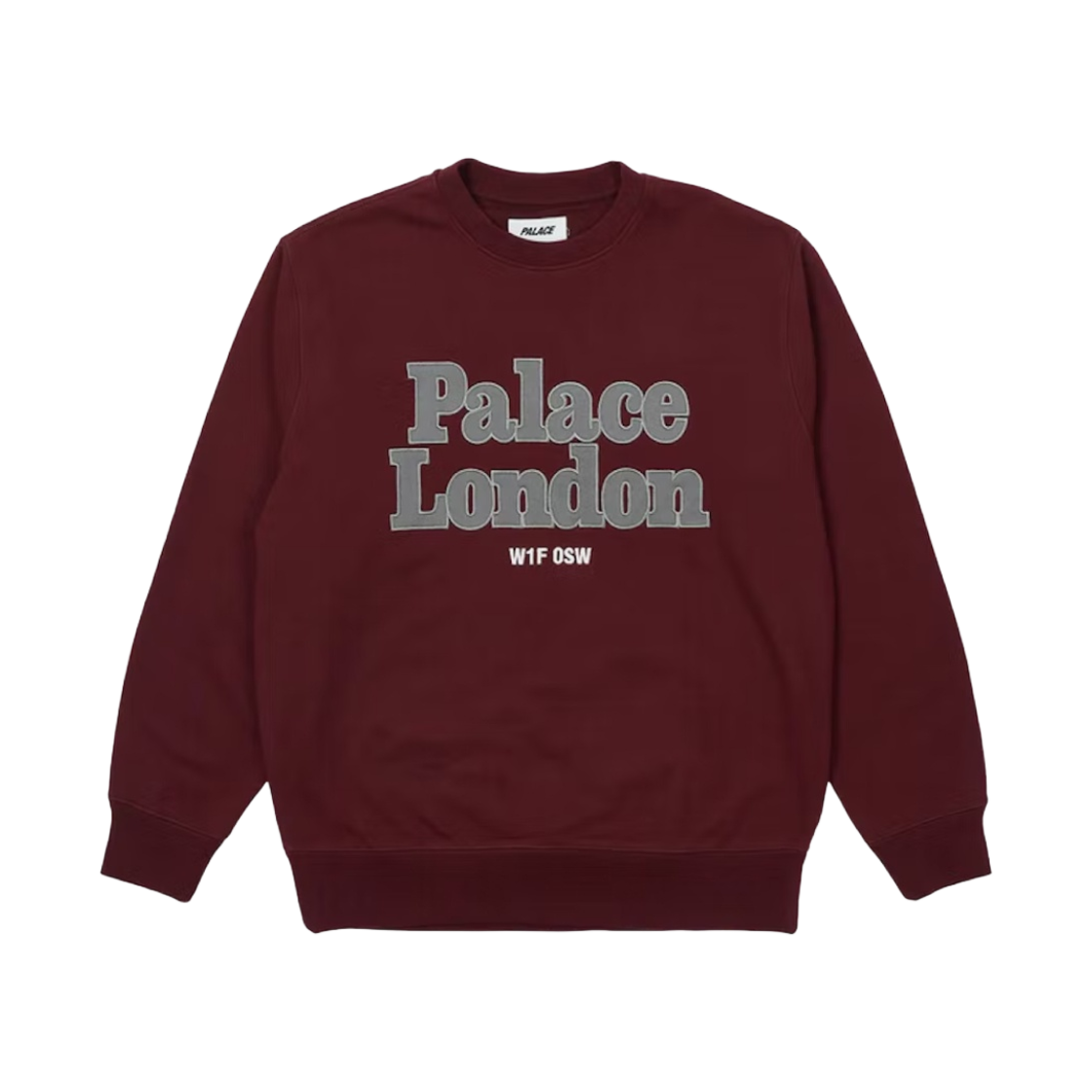 팔라스 포스트코드 크루넥 체리 - 22SS(Palace Postcode Crew Cherry - 22SS) - 1