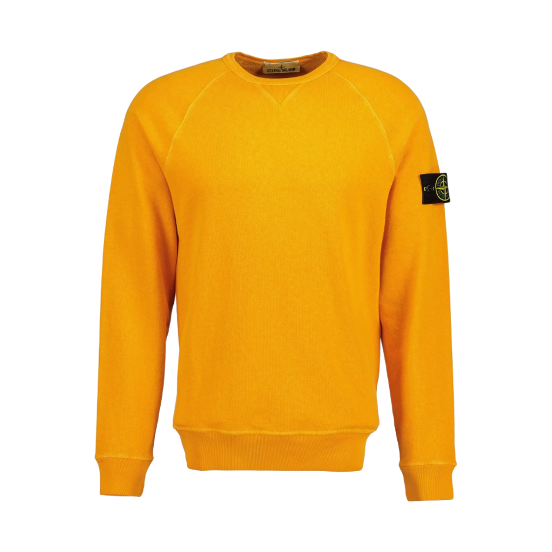 781566360-V0132 Stone Island 66360 Old Treatment Crewneck Sweatshirt Orange - 23SS