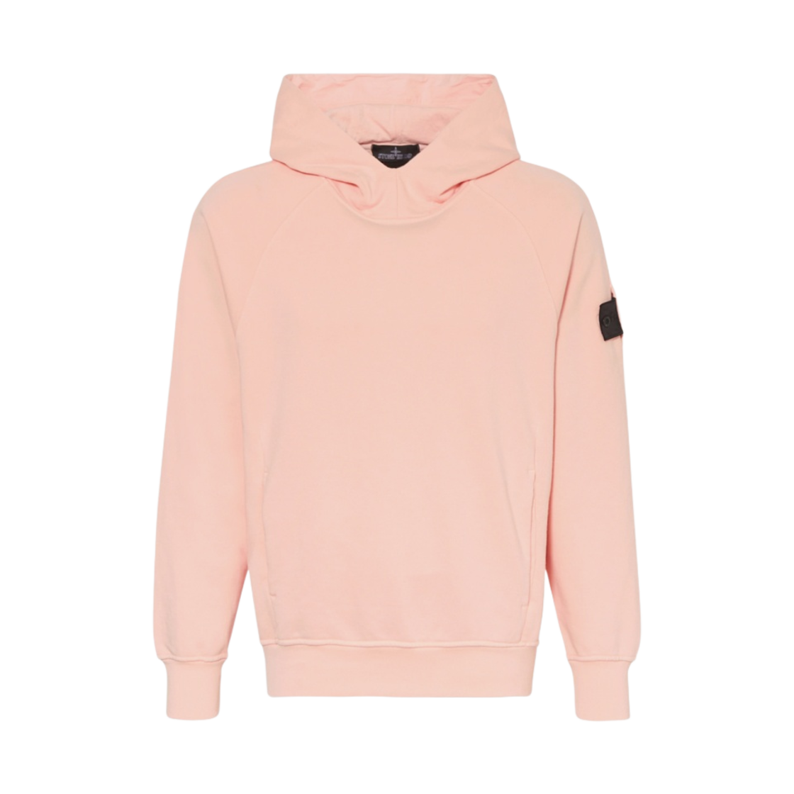 스톤 아일랜드 쉐도우 프로젝트 60219 자수 코튼 플리스 후드 스웨트셔츠 핑크 - 23SS(Stone Island Shadow Project 60219 Embroidery Cotton Fleece Hooded Sweatshirt Pink - 23SS)