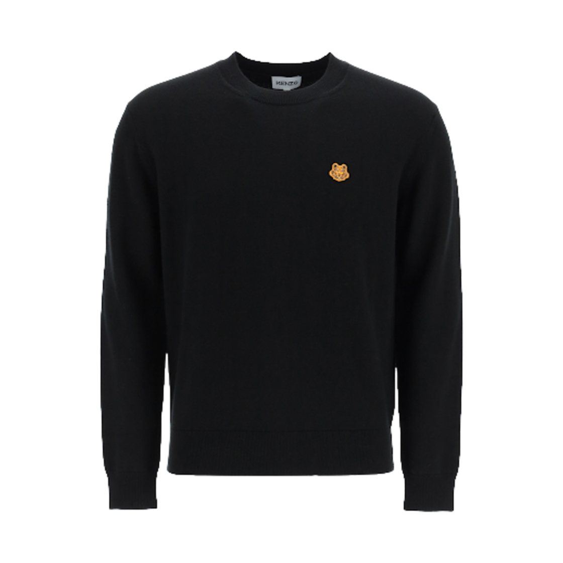 FB65PU6423TA-99 Kenzo Tiger Crest Classic Jumper Black
