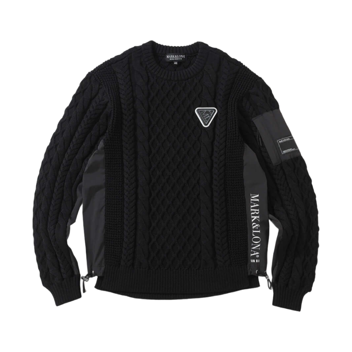 MCM-4C-AB54 Mark & Lona Golf Wear Knitwear Black