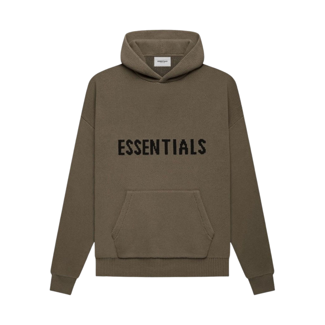 에센셜 니트 풀오버 후드 하베스트 - 21FW