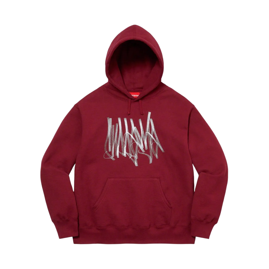 슈프림 태그 후드 스웨트셔츠 카디널 - 22FW(Supreme Tag Hooded Sweatshirt Cardinal - 22FW) - 1