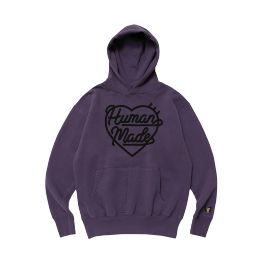 Human Made Heart Tsuriami Hoodie Purple