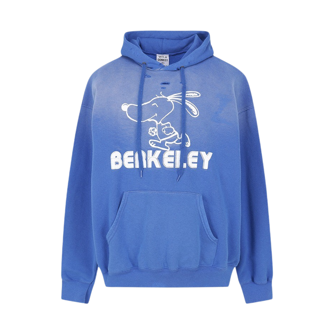 와일드 동키 버클리 후디 페이디드 브로큰 로얄(Wild Donkey Berkeley Hoodie Faded Broken Royal)