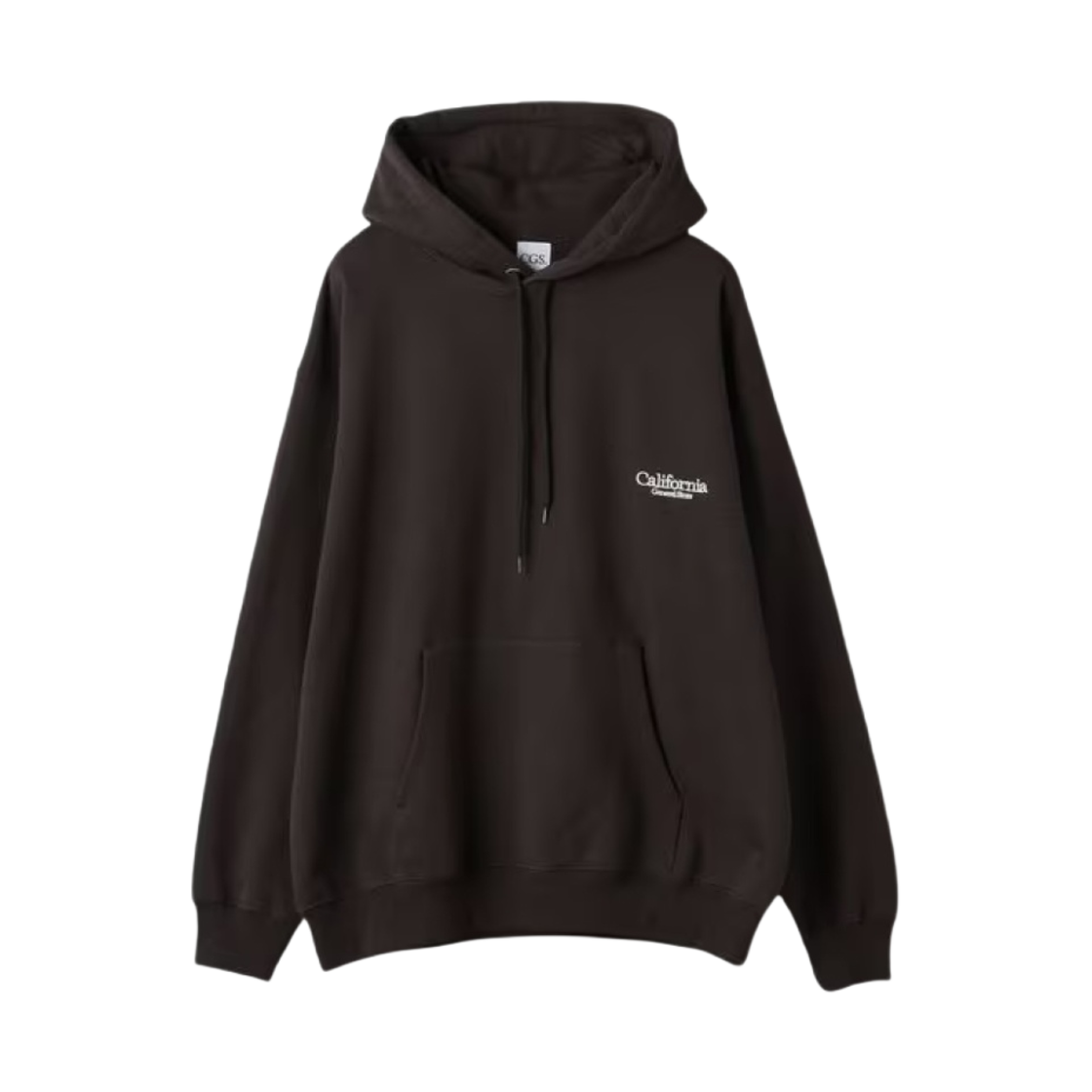 - California General Store Organic Sweatshirt Hoodie Dark Brown