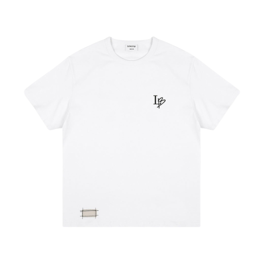 LB202406T2 Libilly LB Logo T-Shirt White