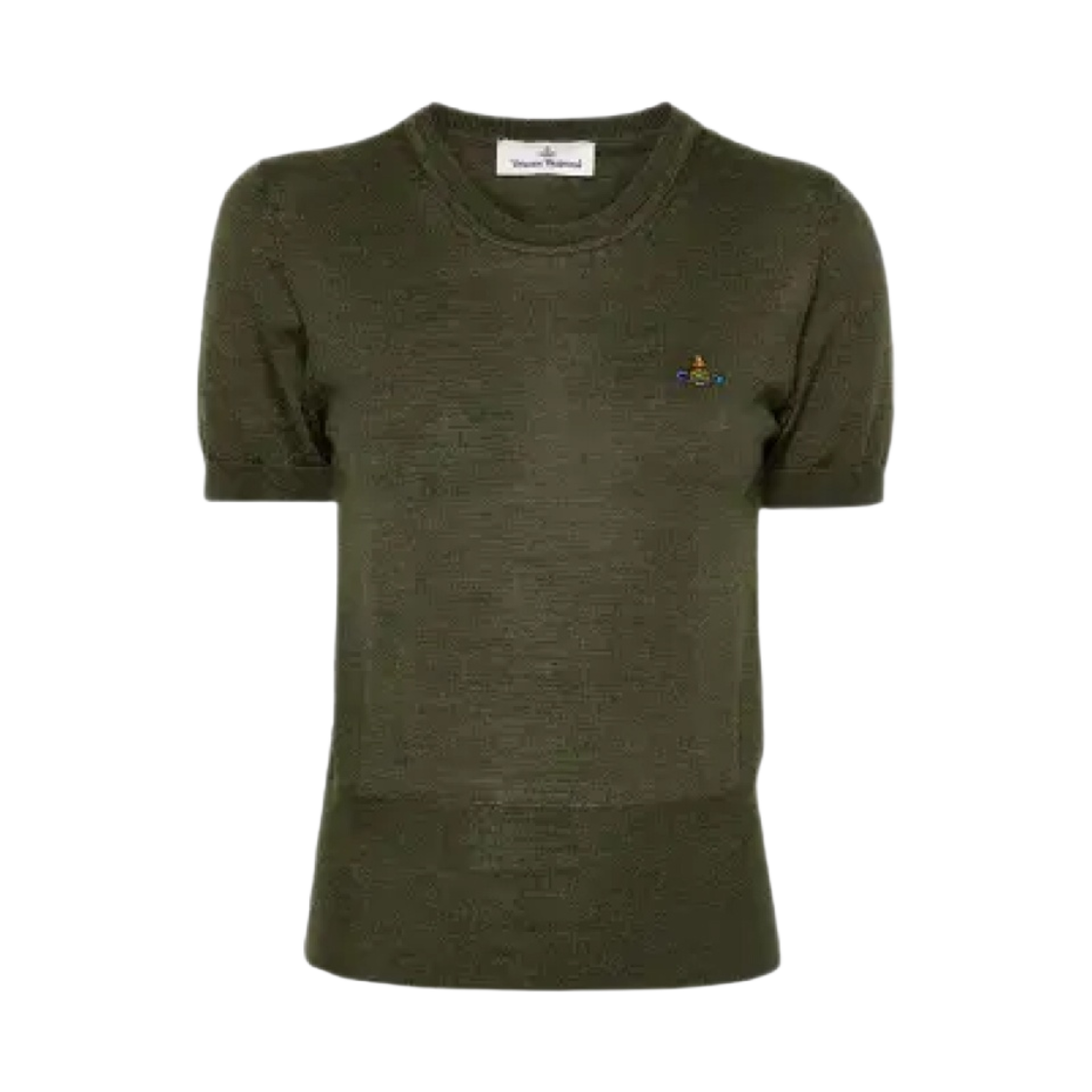 1803002Q-Y001A-M411 (W) Vivienne Westwood Bea Top Forest Green