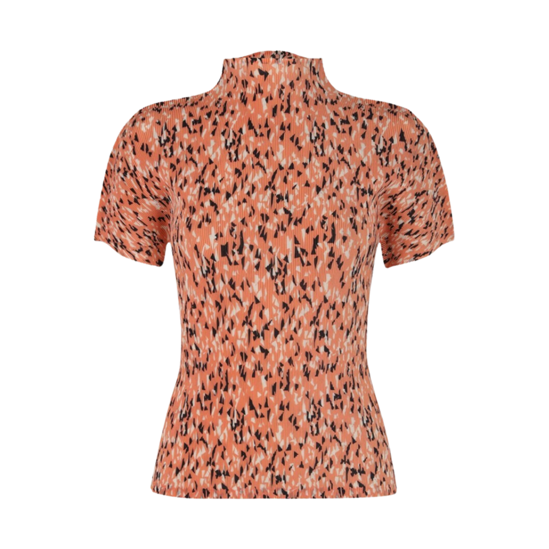 FK303-27 (W) Pleats Please Issey Miyake Sprinkle Mist Top Pink Salt