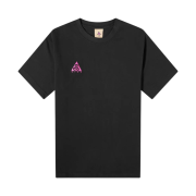 Nike ACG Logo T-Shirt Black Active Fuchsia - US/EU