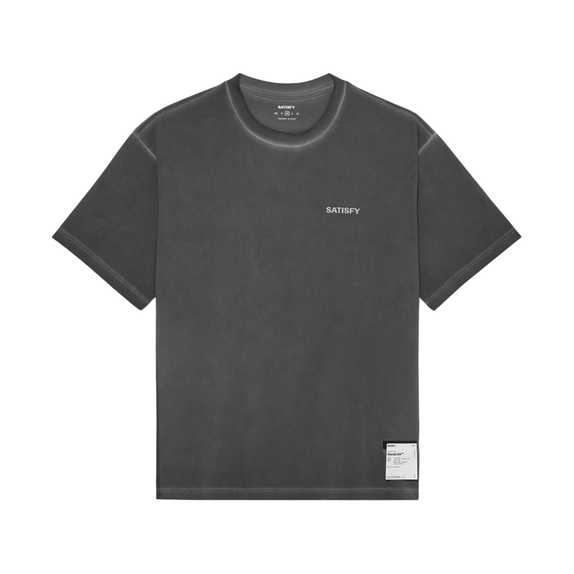 11000-PB-SAB Satisfy Auralite T-Shirt Pigment Black