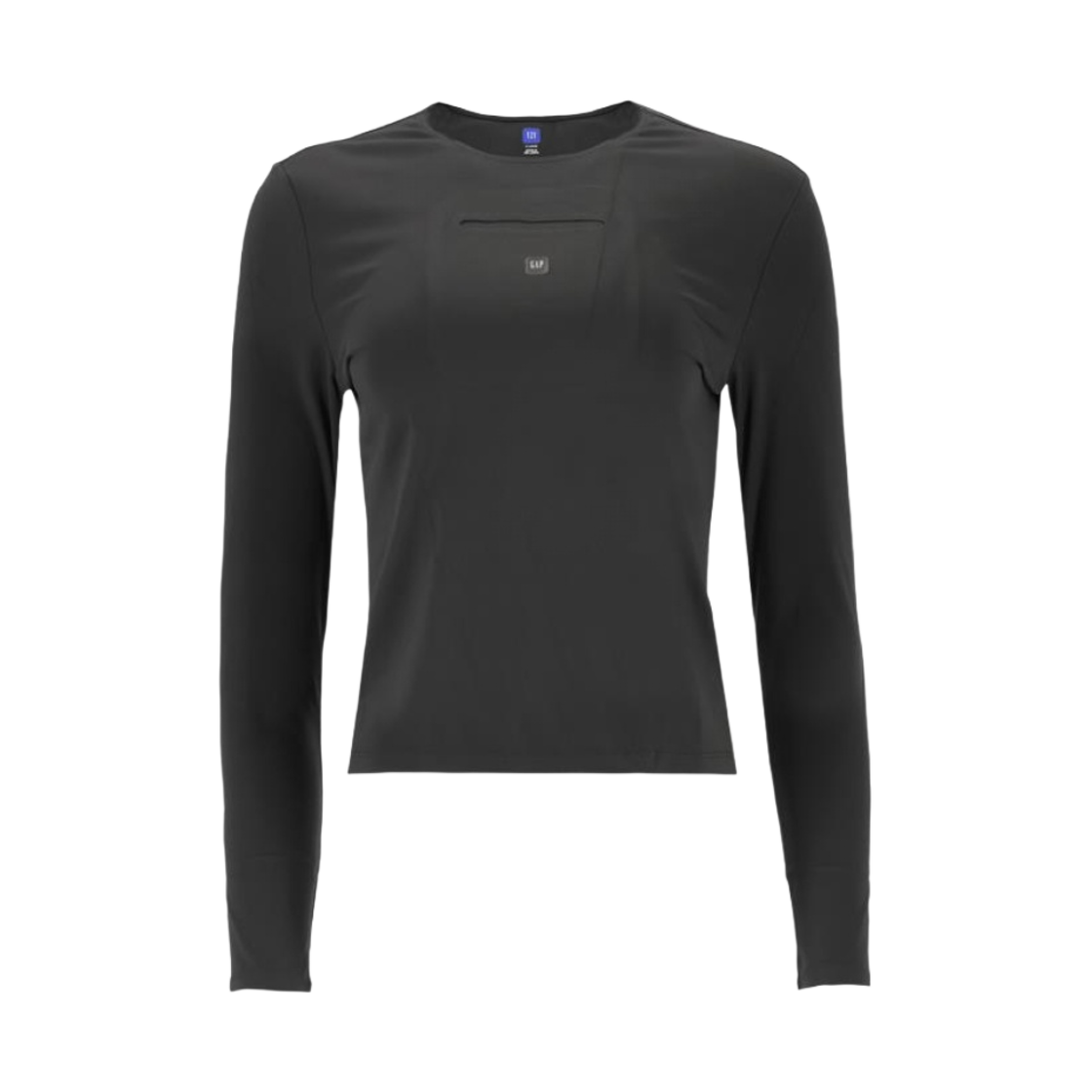 (W) 이지 갭 엔지니어드 바이 발렌시아가 롱슬리브 세컨드 스킨 블랙((W) Yeezy Gap Engineered by Balenciaga Long-Sleeve Second Skin Black)