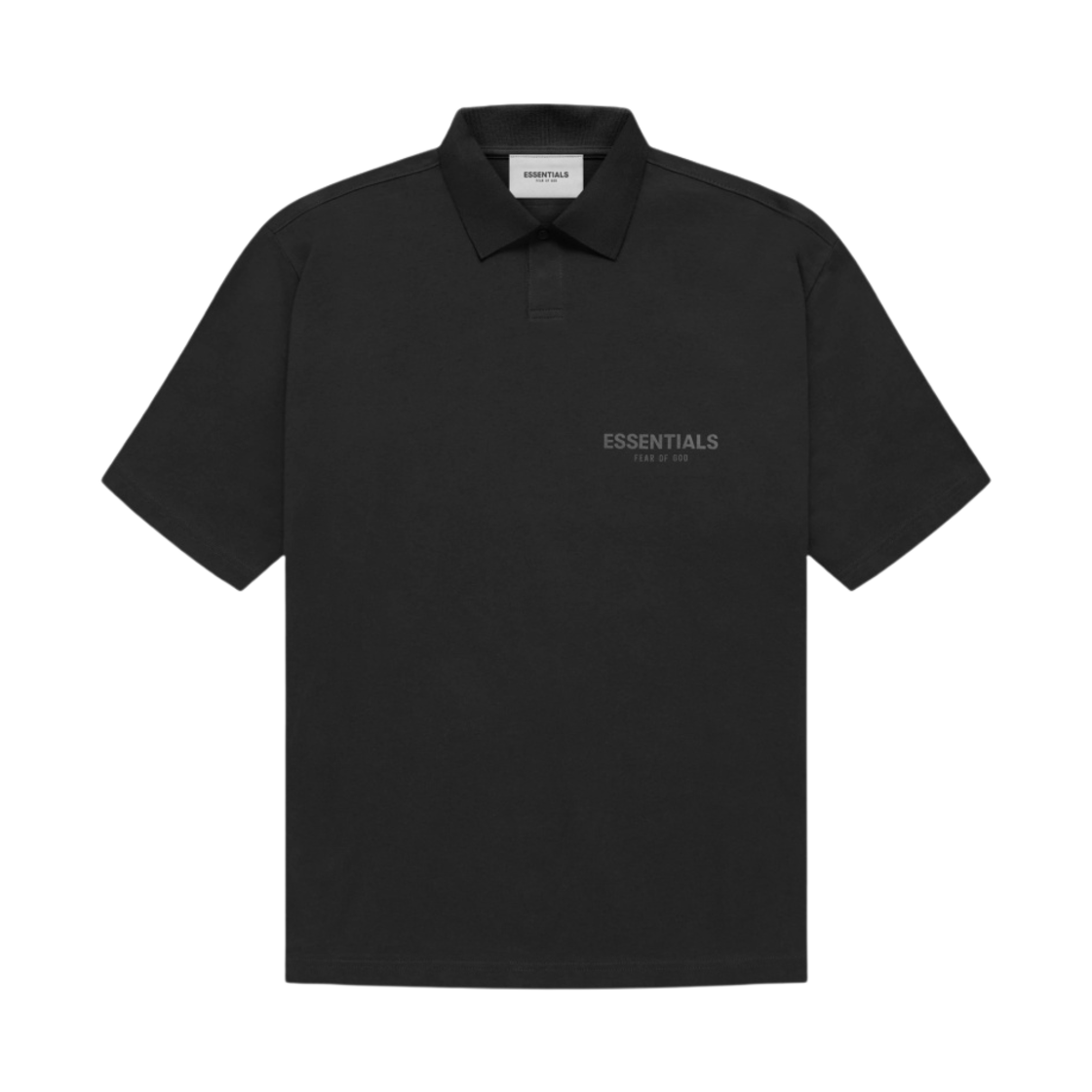 에센셜 코어 컬렉션 숏슬리브 폴로 블랙