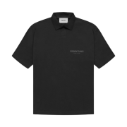 Essentials The Core Collection Short Sleeve Polo Black