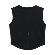 ALLTAGLICH Recycle Round Sleeveles Black