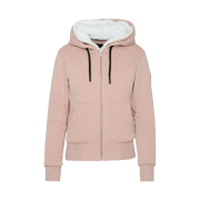 (W) Moose Knuckles Classic Bunny 3 White Lining Zip Hoodie Rose Smoke - 22FW