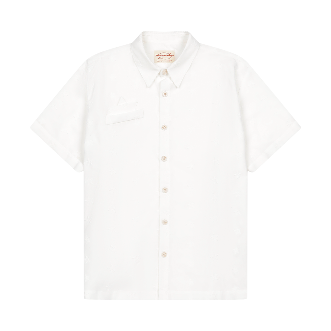 S03SH01WH Problemallways Veiled Star Voyage SS Shirt