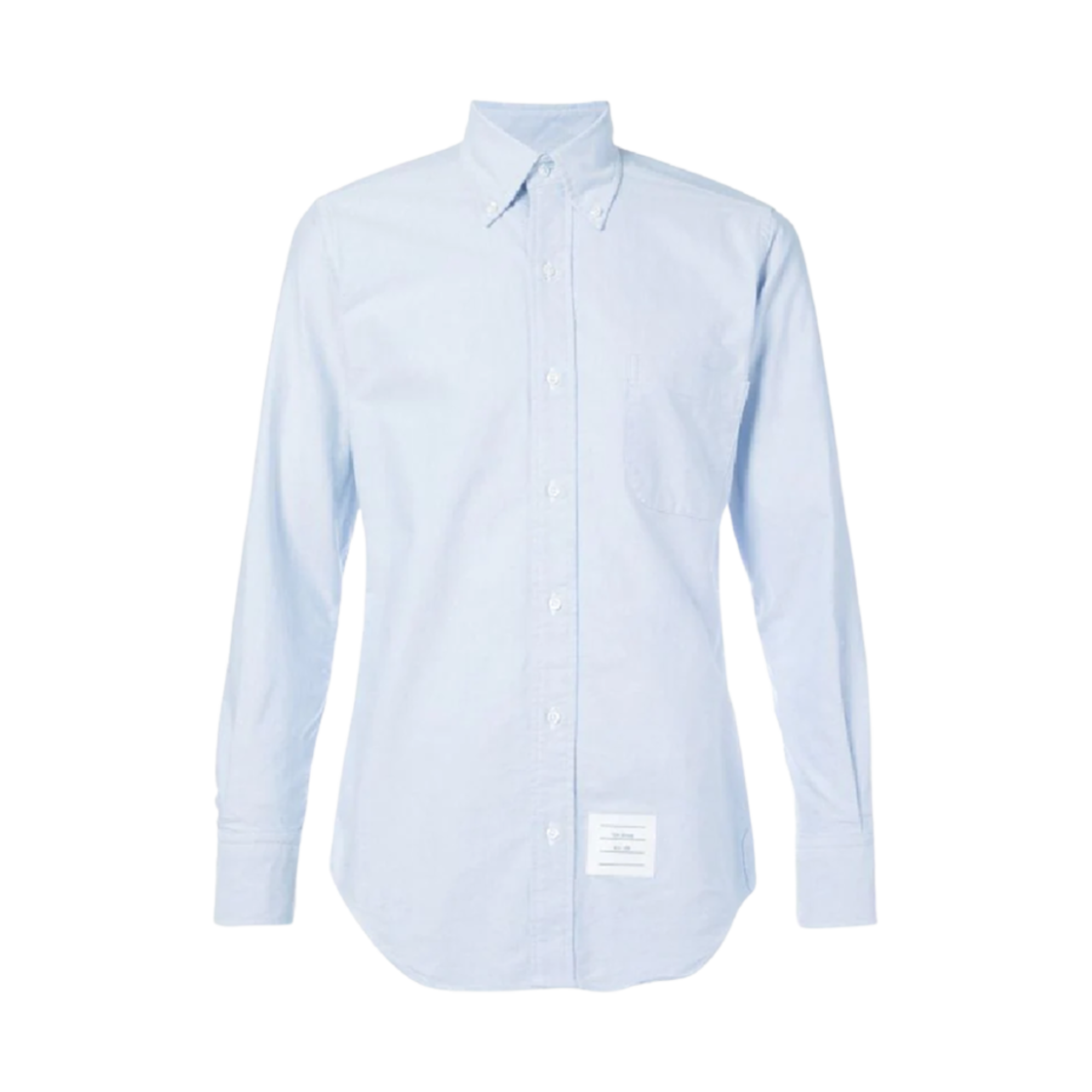 MWL001A-00139-480 Thom Browne Oxford Slim Fit Shirt Light Blue