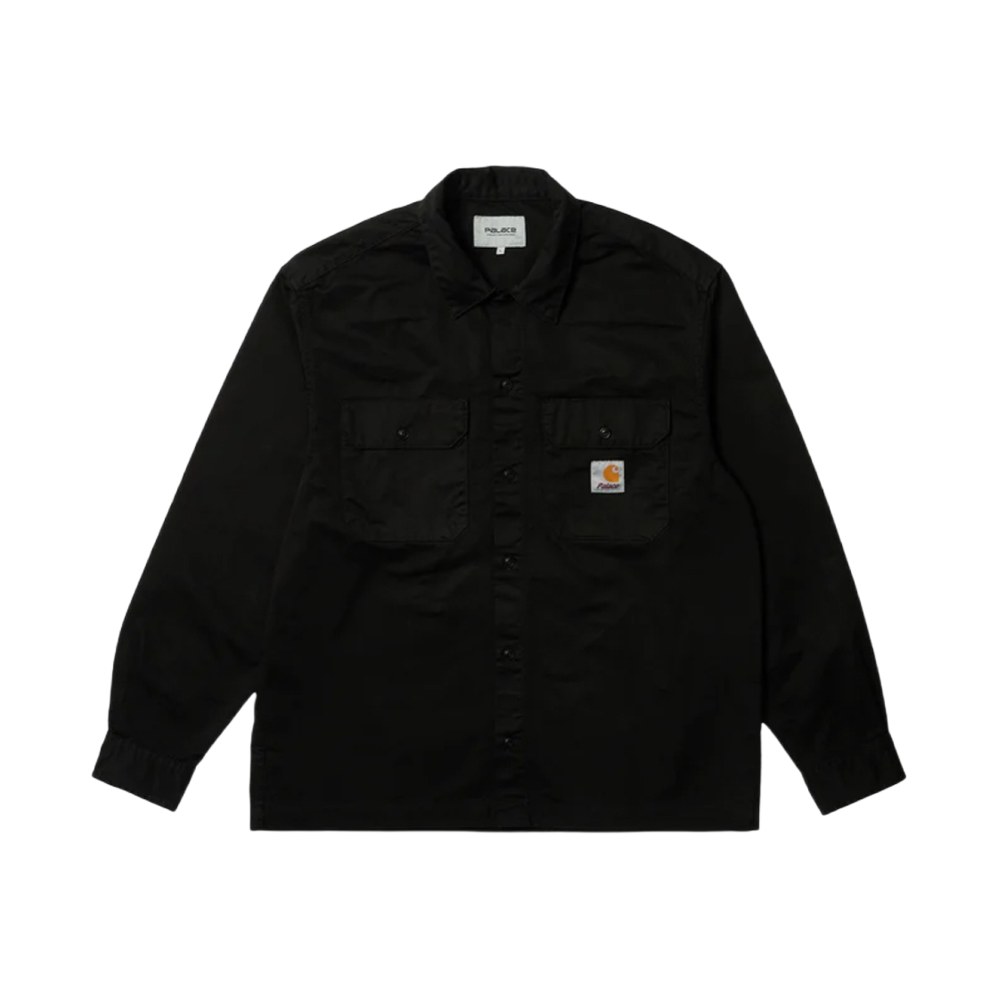 팔라스 x 칼하트 WIP 롱슬리브 마스터 셔츠 워시드 블랙 - 23FW