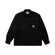 Palace x Carhartt WIP Longsleeve Master Shirt Washed Black - 23FW