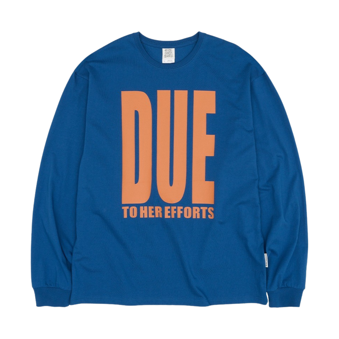 더바이닐하우스 듀 LS 티셔츠 블루