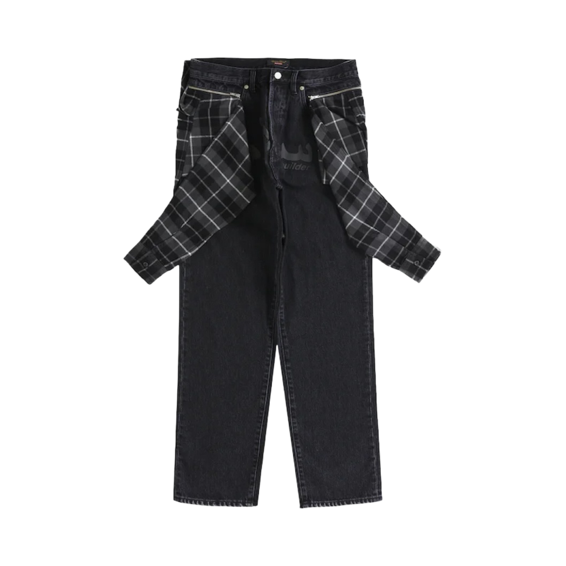 슈프림 x 언더커버 레이어드 진 워시드 블랙 - 23SS(Supreme x Undercover Layered Jean Washed Black - 23SS) - 1