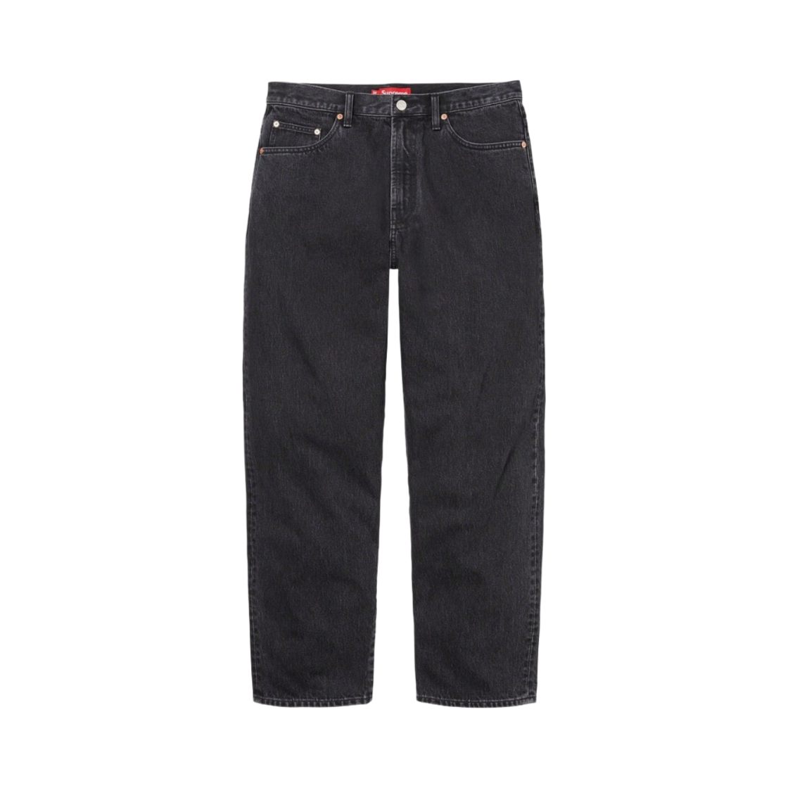 슈프림 배기 진 블랙 - 23FW