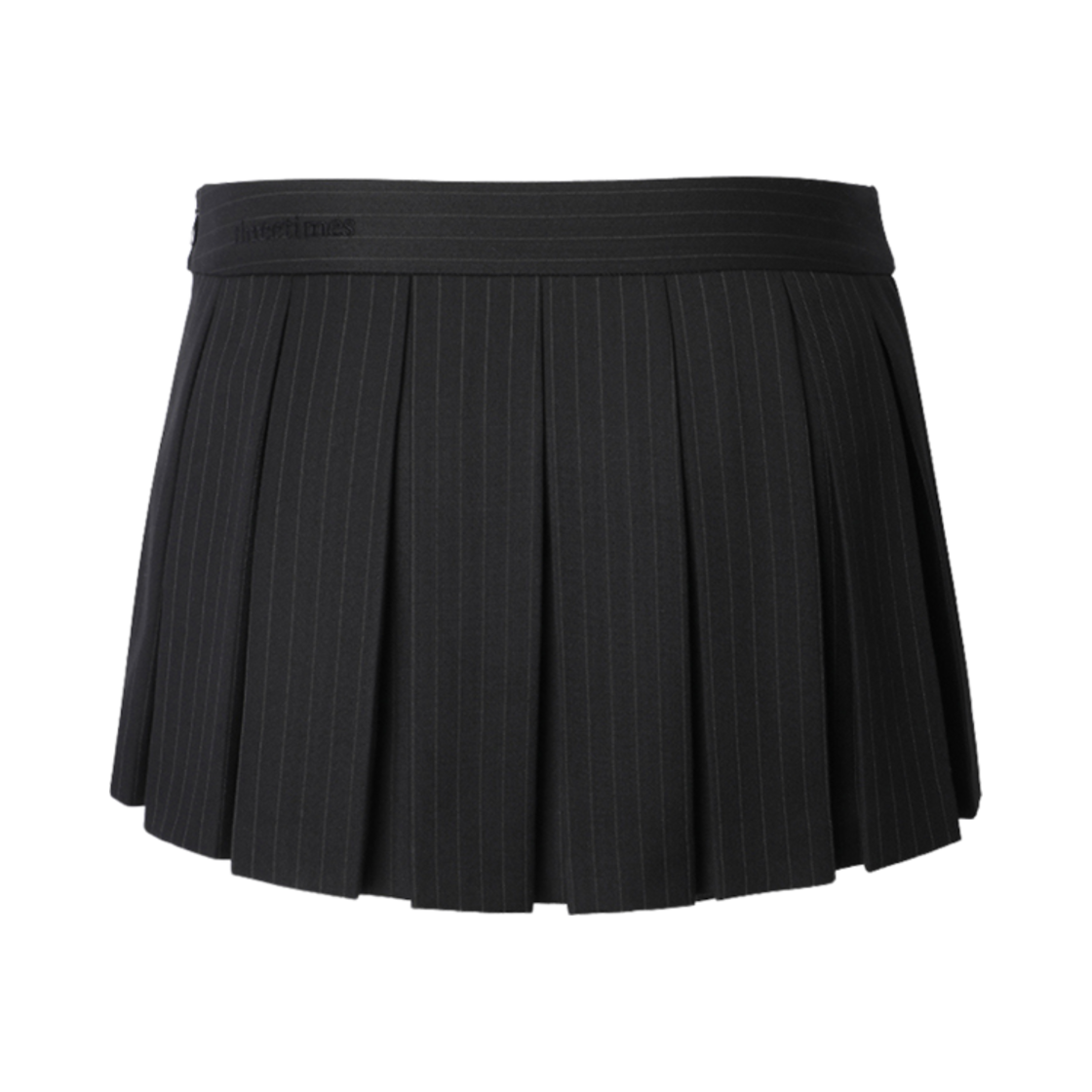 W) 쓰리타임즈 유니폼 스커트 블랙 | Threetimes | KREAM