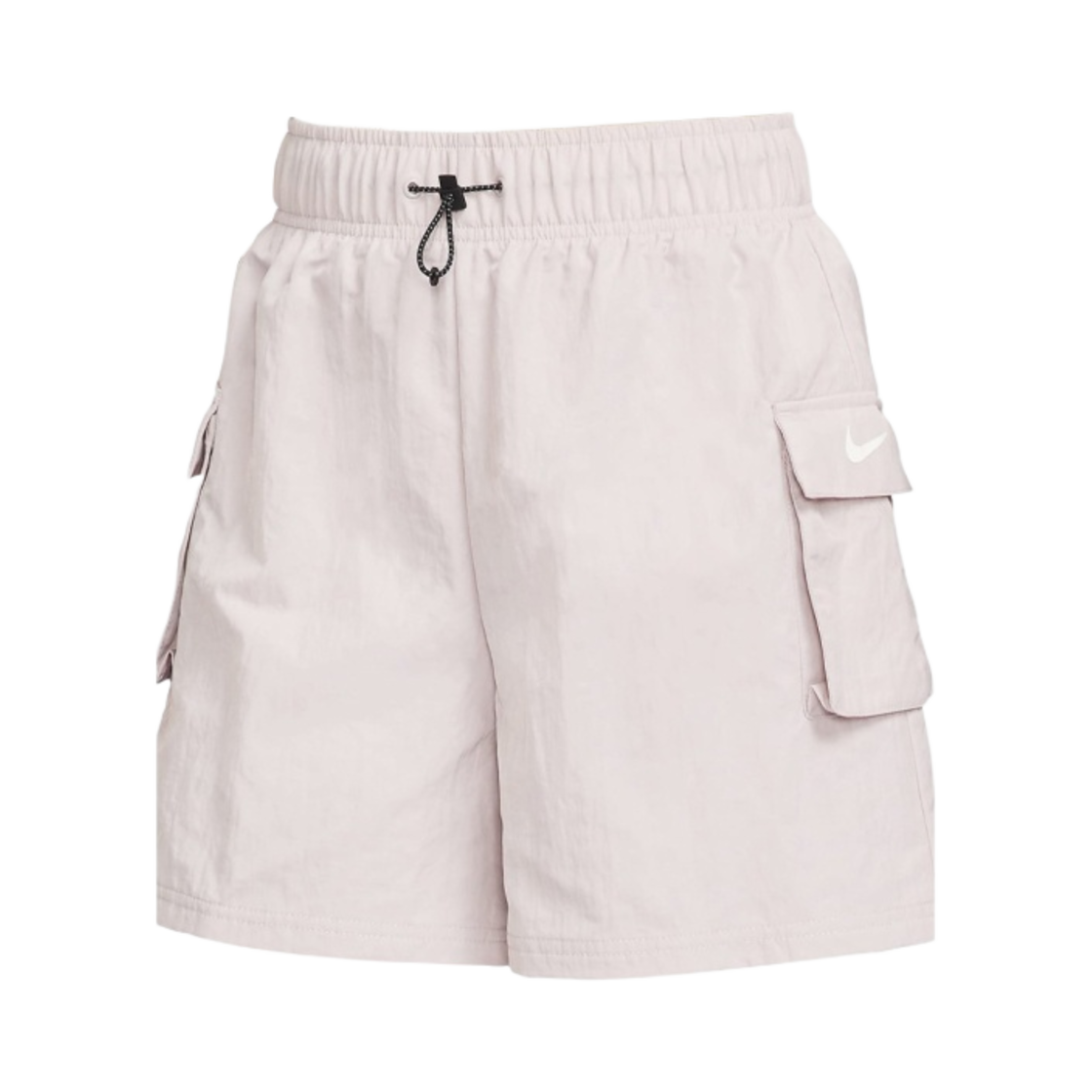 (W) 나이키 NSW 에센셜 우븐 쇼츠 플래티넘 바이올렛 세일 - 아시아((W) Nike NSW Essential Woven Shorts Platinum Violet Sail - Asia) - 1