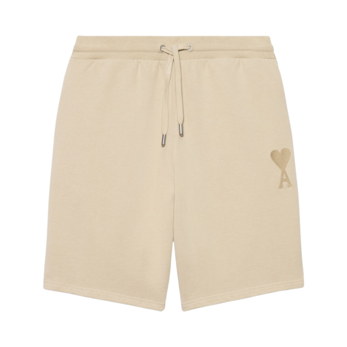 E22HSO602-747-250 AMI de Coeur Tone-On-Tone Track Shorts Beige - 대표 이미지 #1