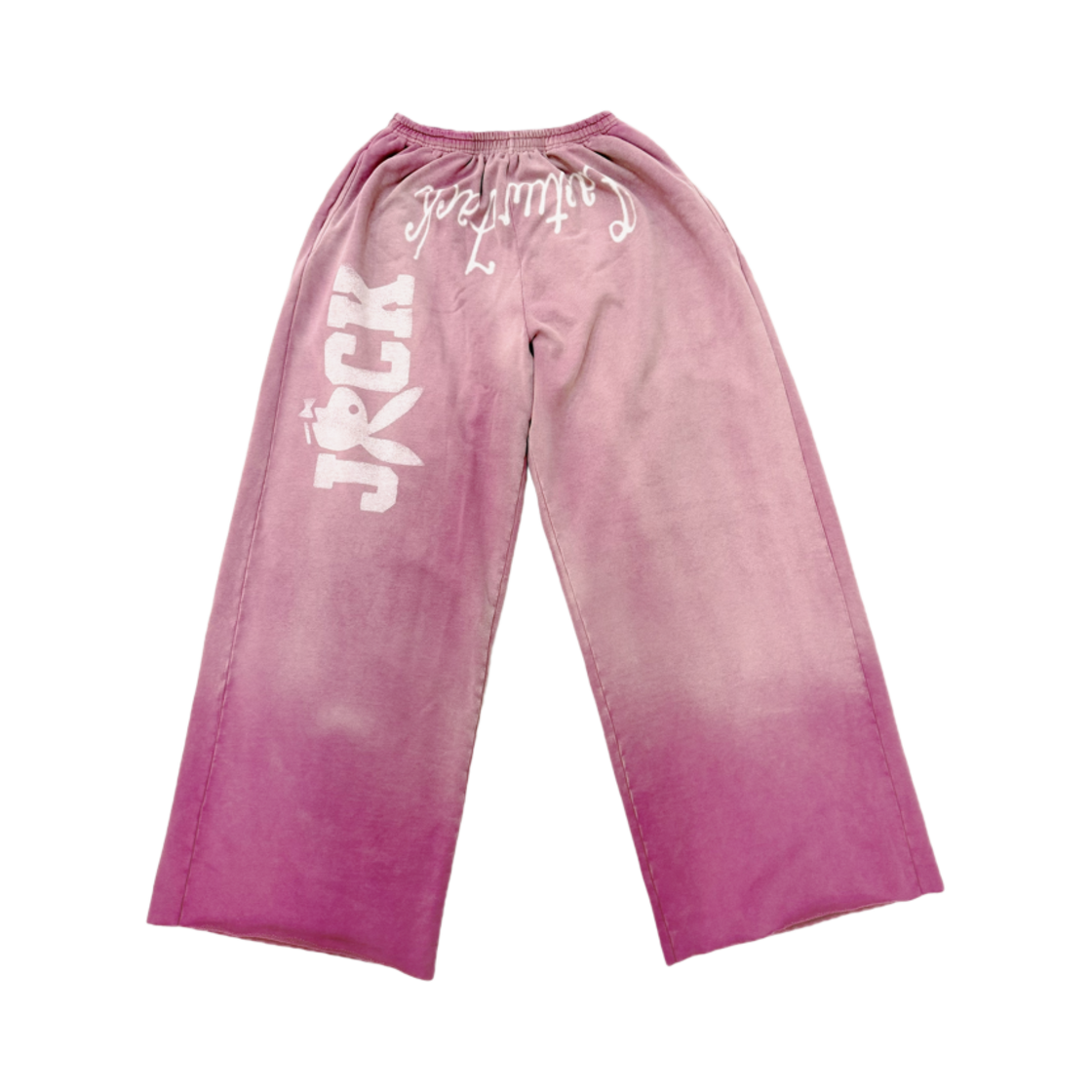 트래비스 스캇 캑터스 잭 x 플레이보이 스웨트팬츠 핑크(Travis Scott Cactus Jack x Playboy Sweatpants Pink)