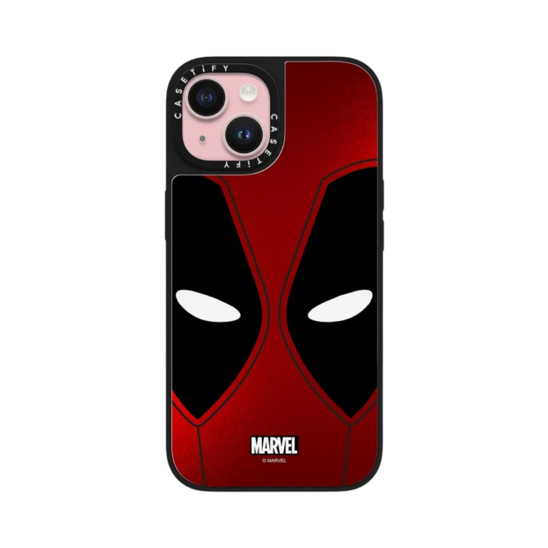 케이스티파이 x 데드풀 아이폰 마스크 맥세이프 미러 케이스 실버 블랙(Casetify x Deadpool iPhone Mask Magsafe Mirror Case Silver Black) - 4