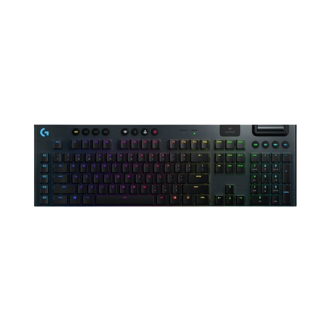 920-009117 Logitech G913 Lightspeed Wireless RGB Mechanical Gaming Keyboard Clicky Switch Carbon (Korean Ver.)