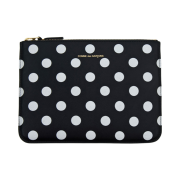 Comme des Garcons SA5100PD Polka Dot Wallet Black