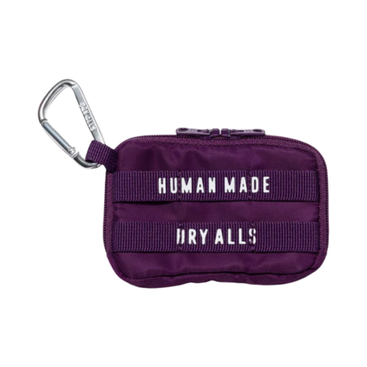 Human Made Military Card Case Purple
