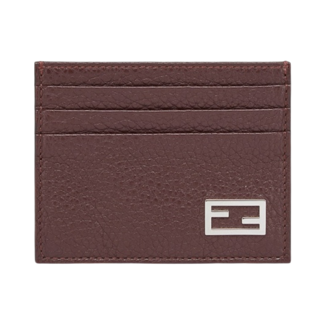 펜디 바게트 레더 카드 홀더 버건디(Fendi Baguette Leather Card Holder Burgundy) - 1