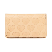 Human Made Leather Card Case Beige